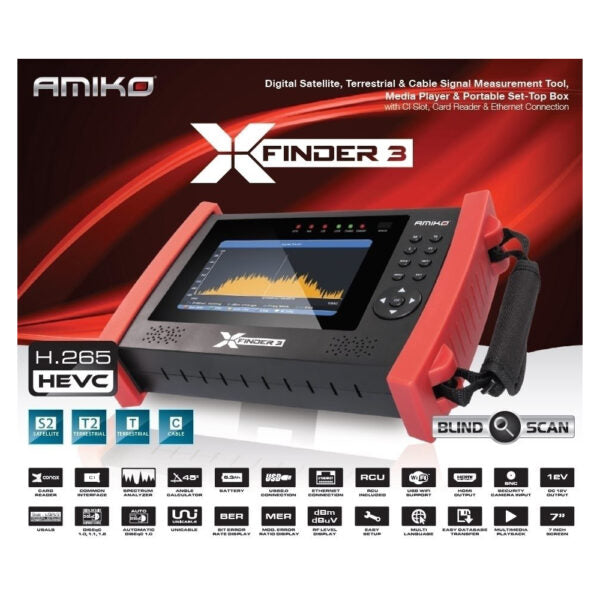 Πεδιόμετρο AMIKO X-FINDER3