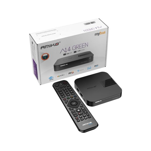 Android Box AMIKO A14 GREEN